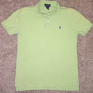 Polo like green shirt